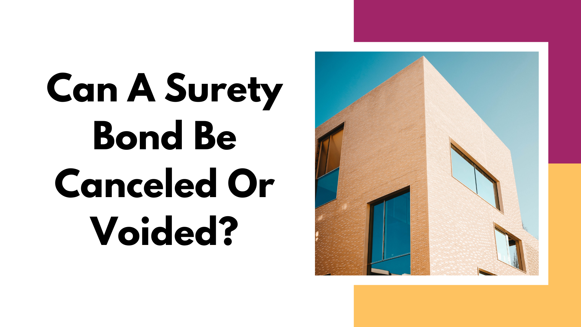 surety bond - What is a surety bond and what does it guarantee - building